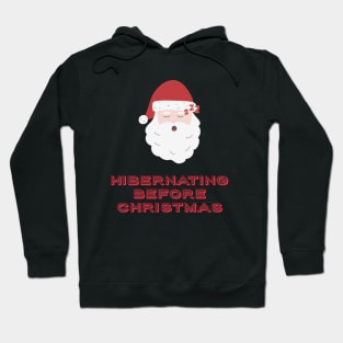 Hibernating before Christmas Hoodie